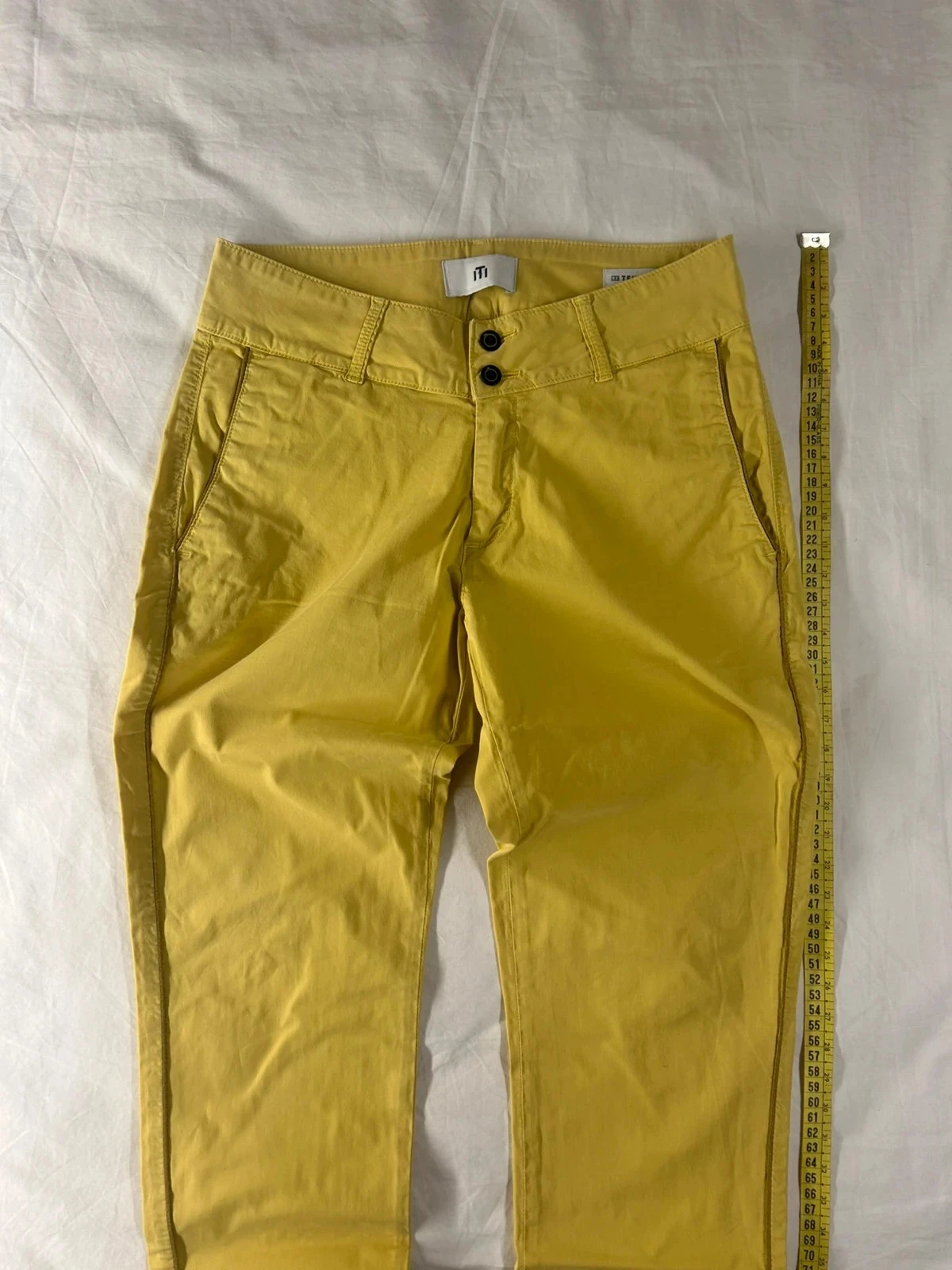 Pantalon Chino skinny geel les teinturiers maat 30 us / 40 fr – photo 2